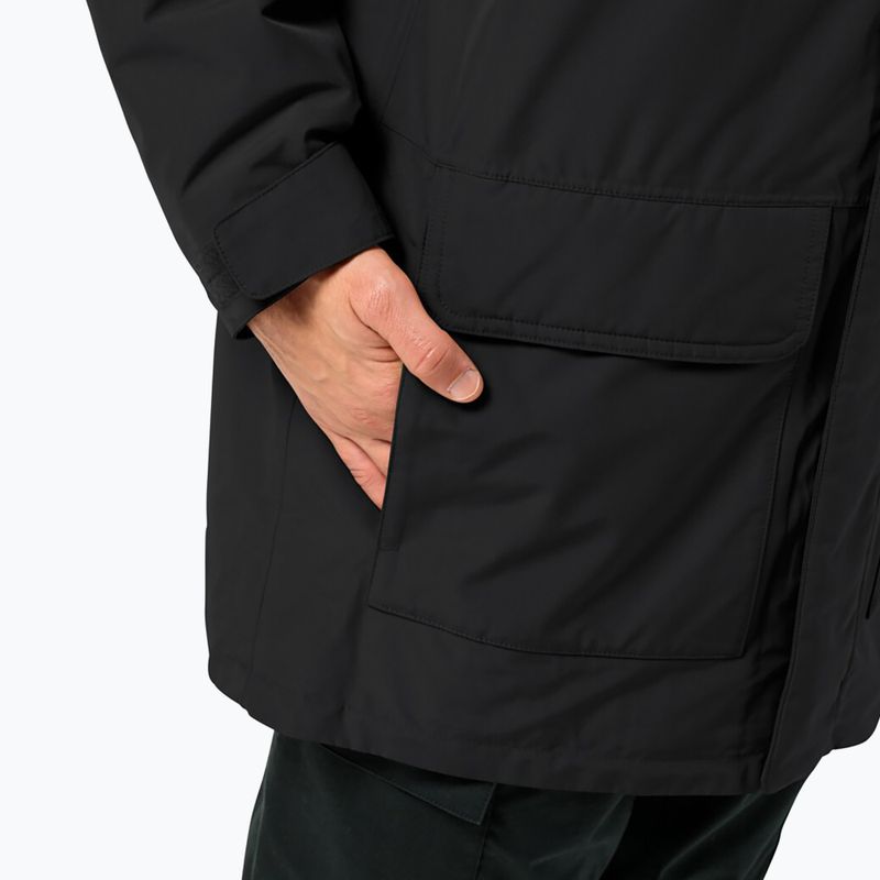 Vyriška žieminė striukė Jack Wolfskin Winterlager Parka black 5