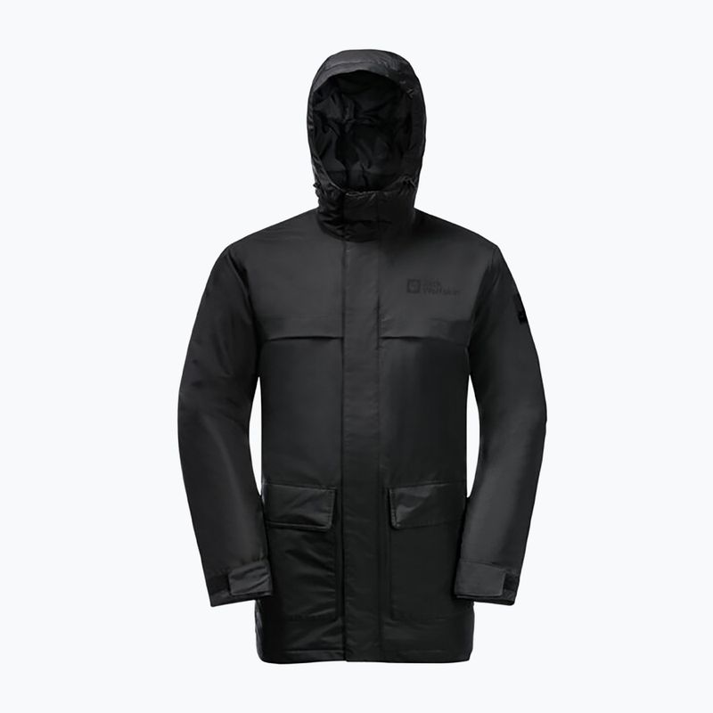 Vyriška žieminė striukė Jack Wolfskin Winterlager Parka black 7