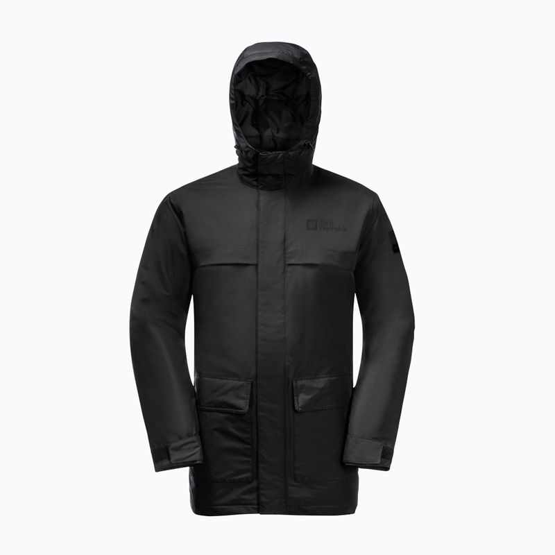 Vyriška žieminė striukė Jack Wolfskin Winterlager Parka black 7