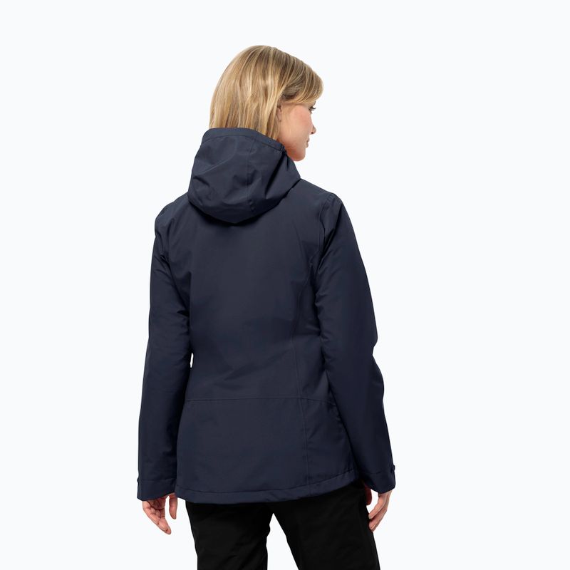 Moteriška striukė 3in1 Jack Wolfskin Moonrise 3In1 night blue 2