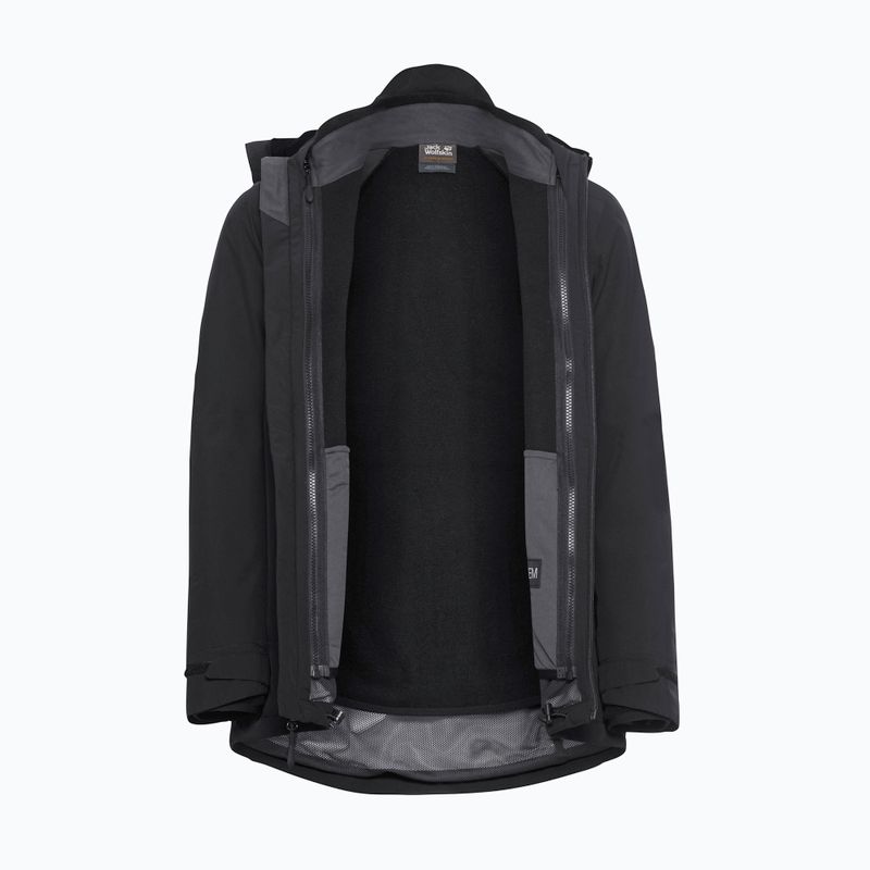 Moteriška striukė 3in1 Jack Wolfskin Moonrise 3In1 black 15