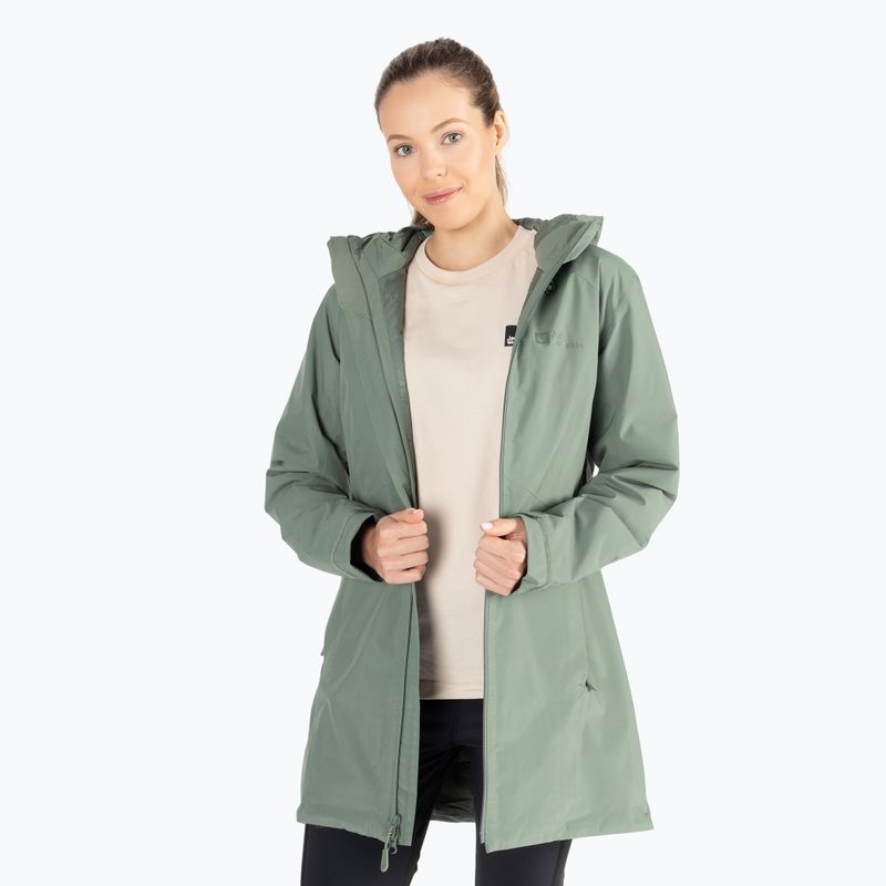 Jack Wolfskin moteriška žieminė striukė Heidelstein Ins green 1115681_4311 7