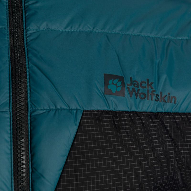 Jack Wolfskin vyriška pūkinė striukė Dna Tundra Down Hoody juodai mėlyna 1206612_4133_006 3