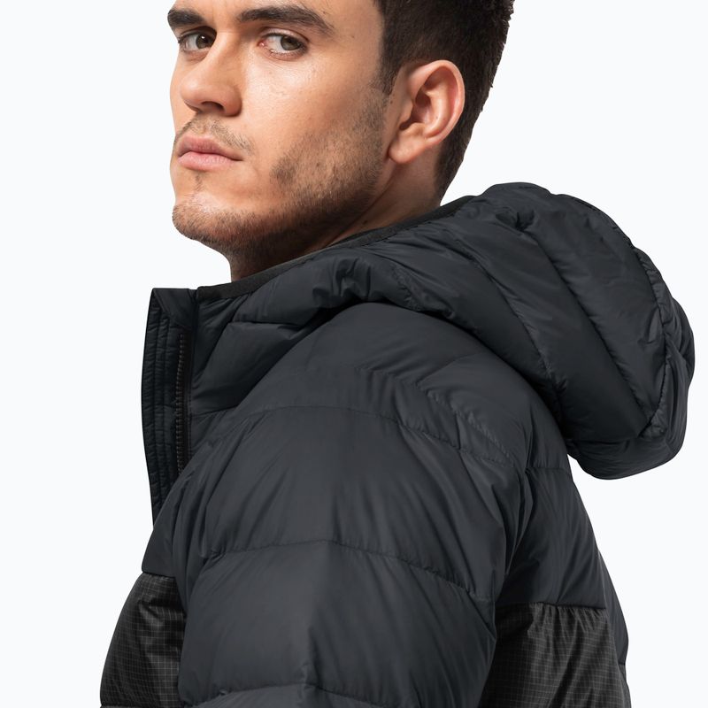 Jack Wolfskin vyriška pūkinė striukė Dna Tundra Down Hoody black 1206612_6350_006 3