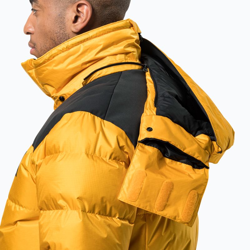 Jack Wolfskin 1995 Series Cook vyriška pūkinė striukė geltona 1206751_3802 4