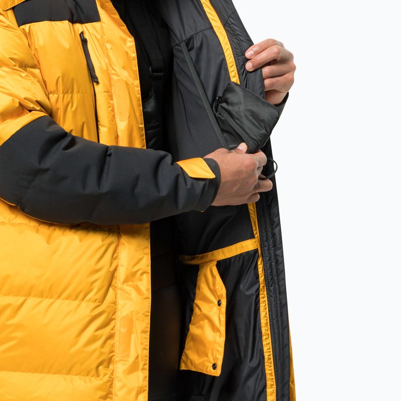 Jack Wolfskin 1995 Series Cook vyriška pūkinė striukė geltona 1206751_3802 6