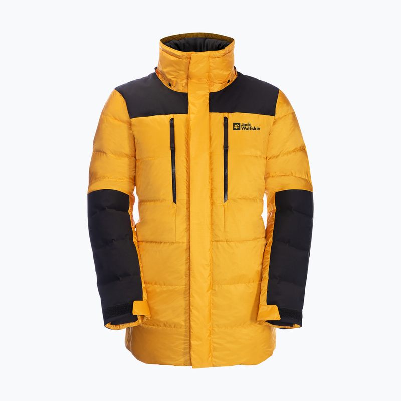 Jack Wolfskin 1995 Series Cook vyriška pūkinė striukė geltona 1206751_3802 8