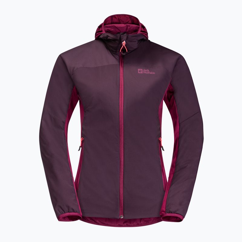 Jack Wolfskin moteriška slidinėjimo striukė Alpspitze Ins Hoody purple 1206801_2042 9