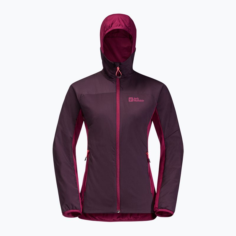 Jack Wolfskin moteriška slidinėjimo striukė Alpspitze Ins Hoody purple 1206801_2042 10