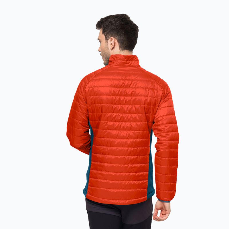 Jack Wolfskin vyriška pūkinė striukė Routeburn Pro Ins raudona 1206861_3017 2