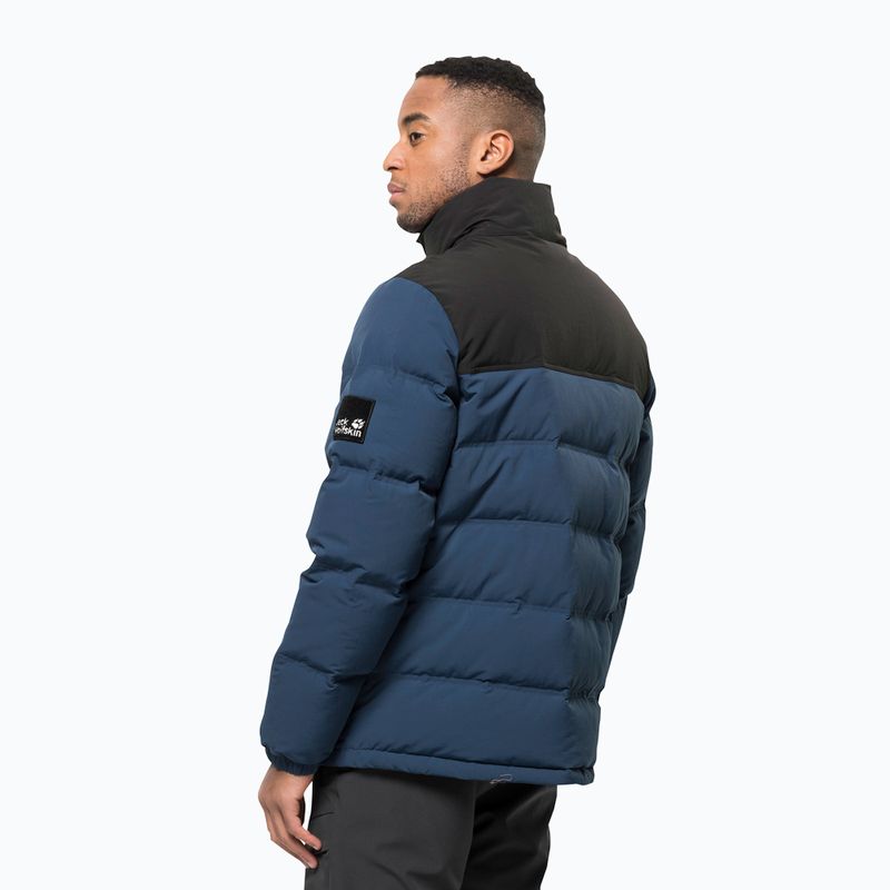 Jack Wolfskin vyriška pūkinė striukė Alex Down navy blue 1206911_1383_004 2