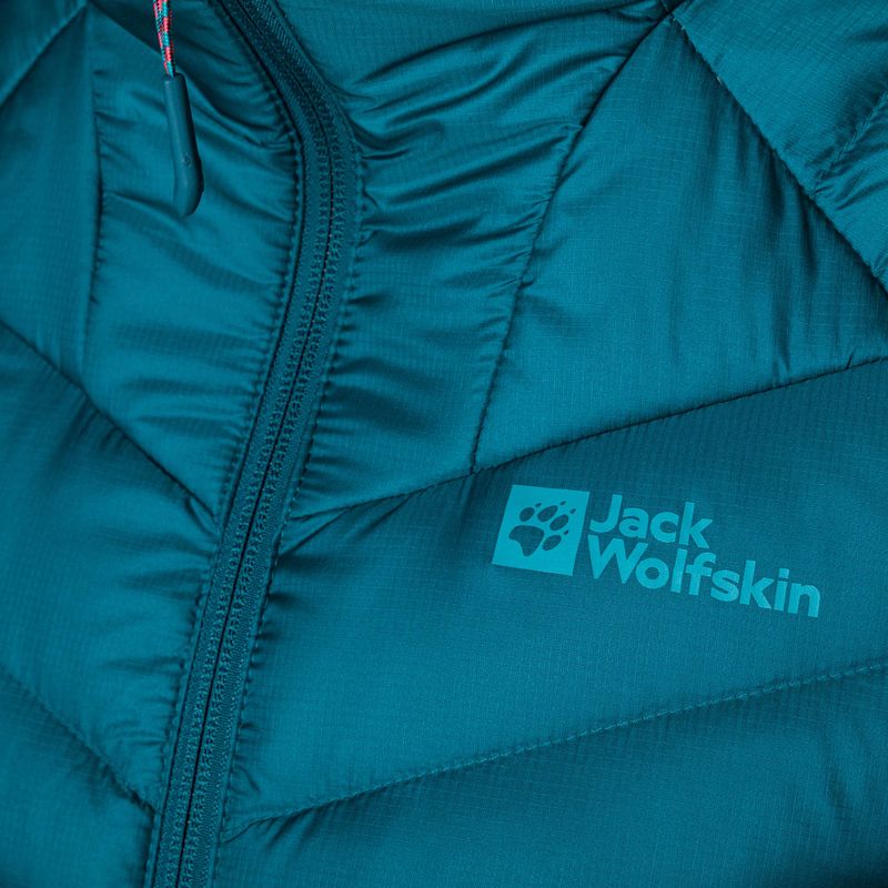 Jack Wolfskin moteriška pūkinė striukė Passamani Down Hoody blue 1207101_4133 7