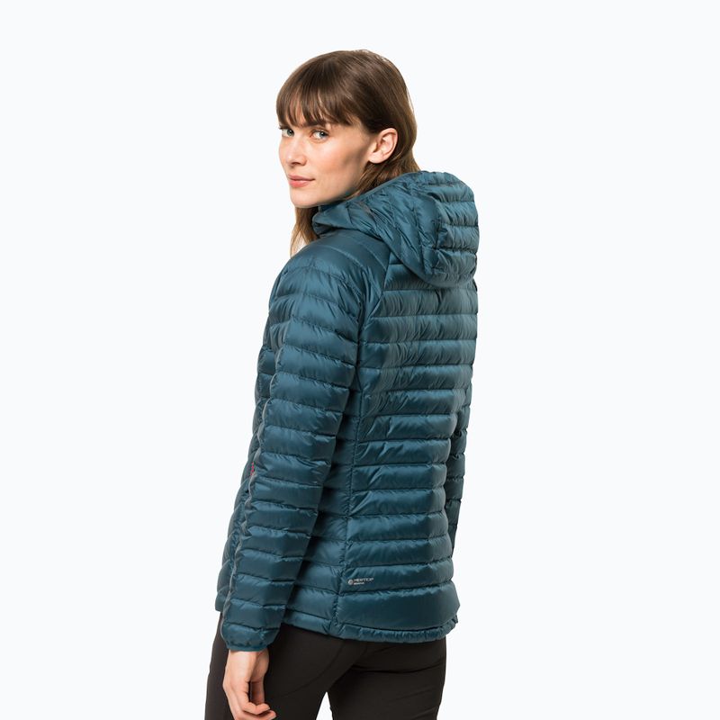 Jack Wolfskin moteriška pūkinė striukė Passamani Down Hoody blue 1207101_4133 2