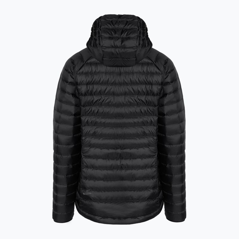 Jack Wolfskin moteriška pūkinė striukė Passamani Down Hoody juoda 7