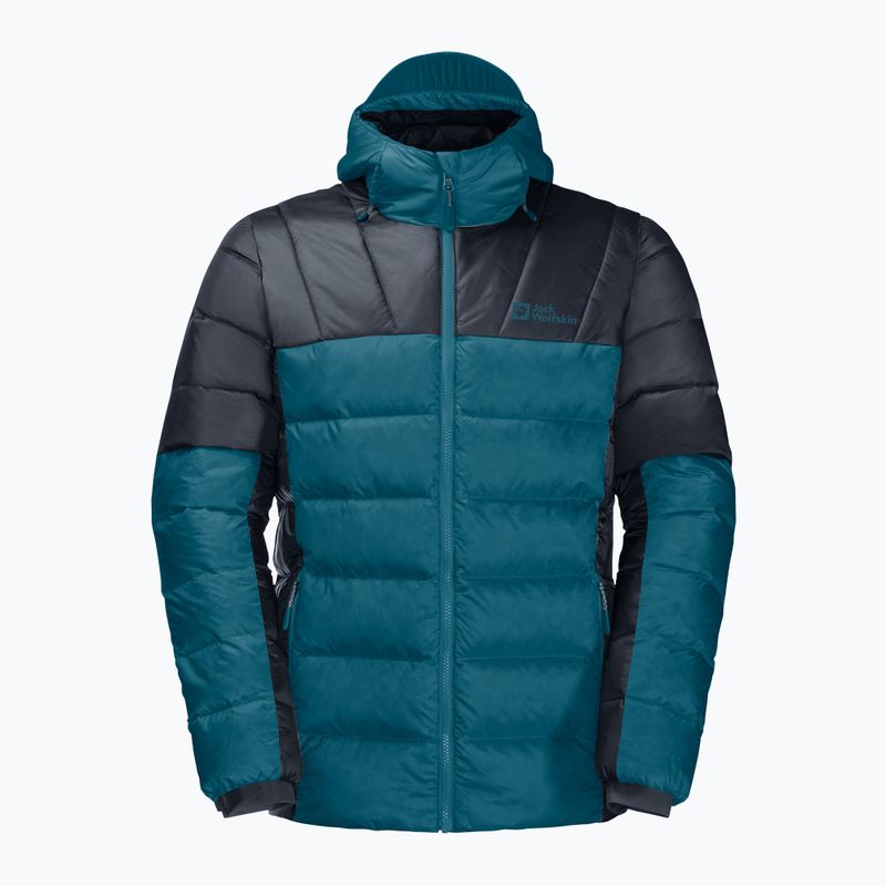 Jack Wolfskin vyriška pūkinė striukė Nebelhorn Down Hoody blue 1207141_4133 6