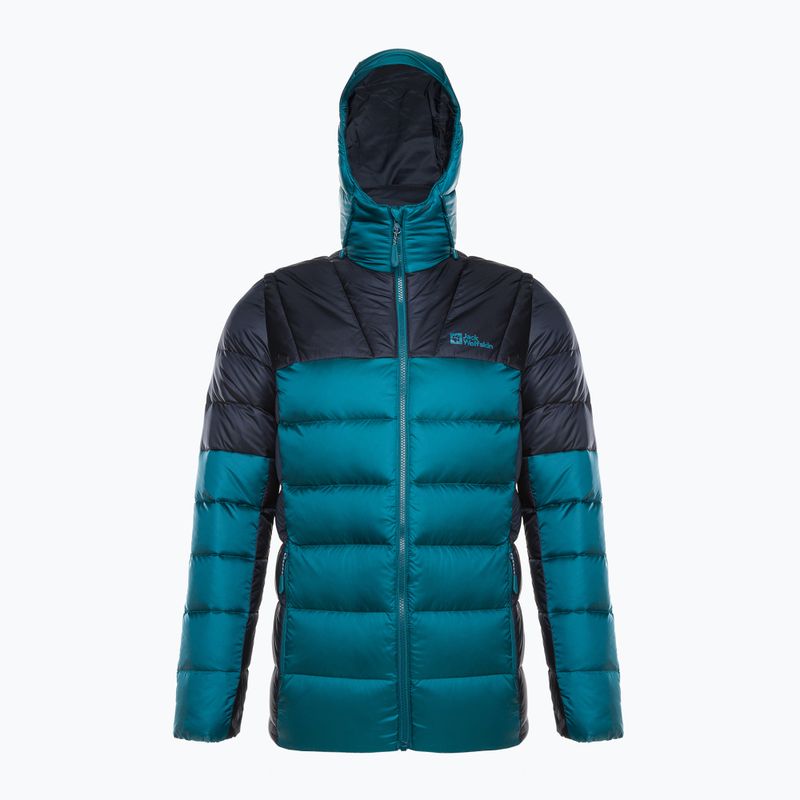 Jack Wolfskin vyriška pūkinė striukė Nebelhorn Down Hoody blue 1207141_4133