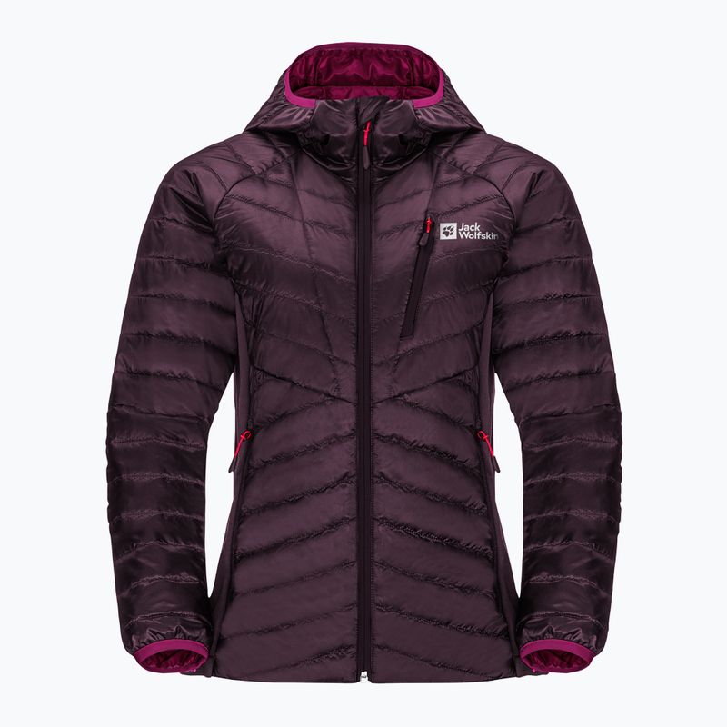 Jack Wolfskin moteriška pūkinė striukė Routeburn Pro Ins purple 1207191_2042 10