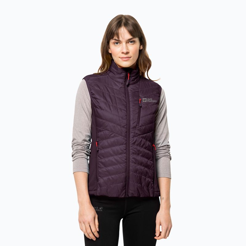 Jack Wolfskin Routeburn Pro Ins moteriškos žygio kelnės be rankovių violetinės spalvos 1207201_2042_005
