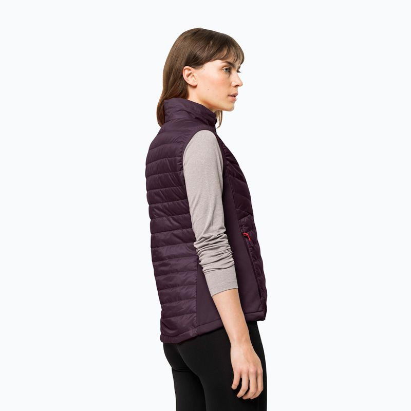 Jack Wolfskin Routeburn Pro Ins moteriškos žygio kelnės be rankovių violetinės spalvos 1207201_2042_005 2