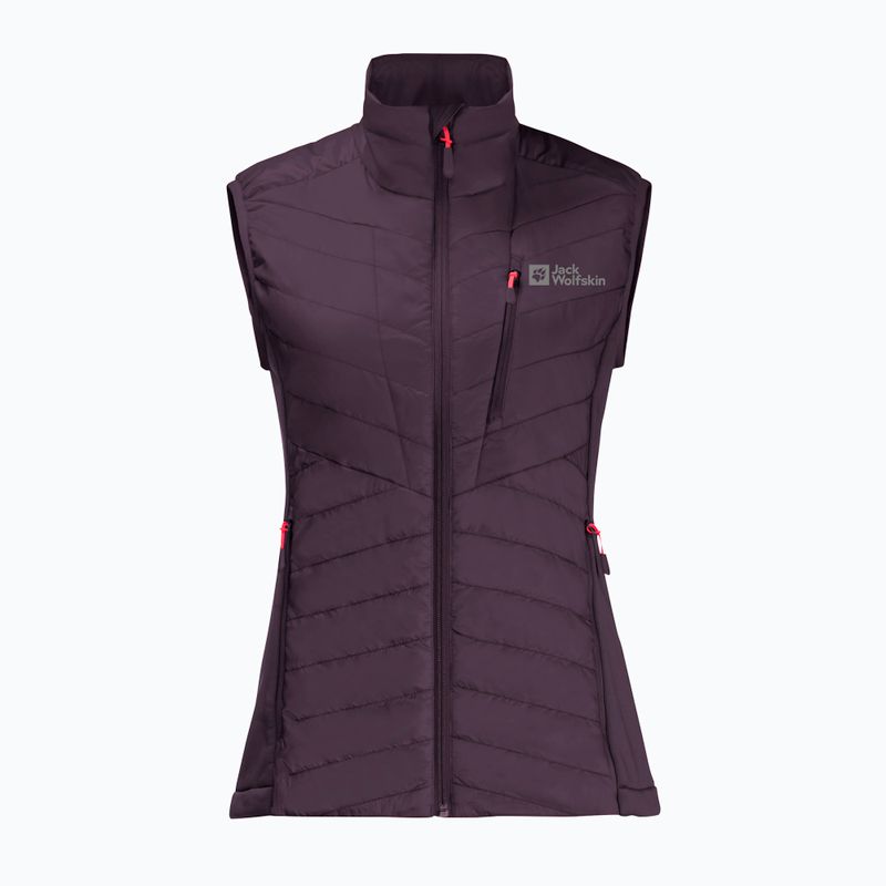 Jack Wolfskin Routeburn Pro Ins moteriškos žygio kelnės be rankovių violetinės spalvos 1207201_2042_005 5