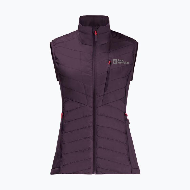 Jack Wolfskin Routeburn Pro Ins moteriškos žygio kelnės be rankovių violetinės spalvos 1207201_2042_005 6