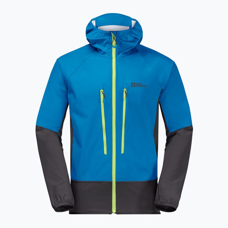 Jack Wolfskin vyriška slidinėjimo striukė Alpspitze Hoody mėlyna 1307371_1361 7