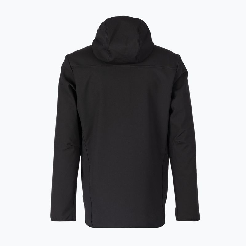 Jack Wolfskin Bornberg Hoody vyriška softshell striukė juoda 1307471_6000 6