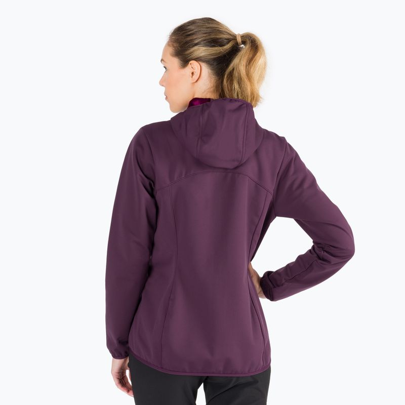 Jack Wolfskin moteriška softshell striukė Windhain Hoody purple 1307481 4