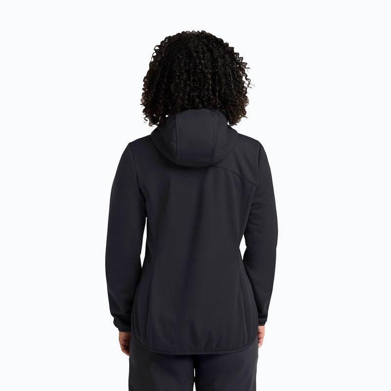 Moteriška softshell striukė Jack Wolfskin Windhain Hoody black 3