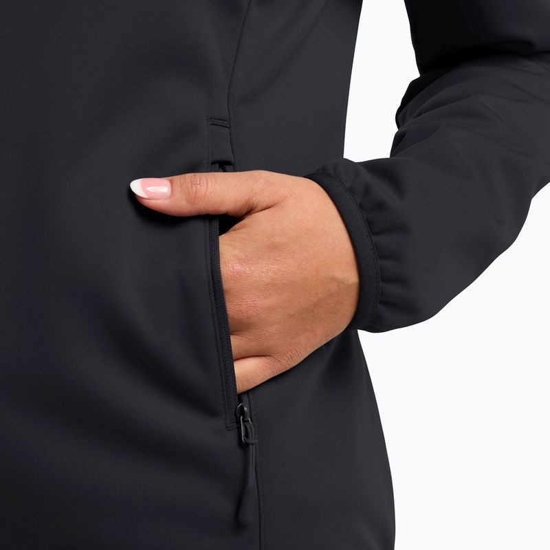 Moteriška softshell striukė Jack Wolfskin Windhain Hoody black 6