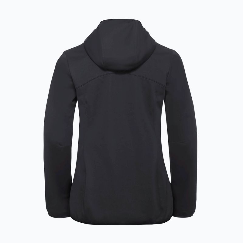 Moteriška softshell striukė Jack Wolfskin Windhain Hoody black 9