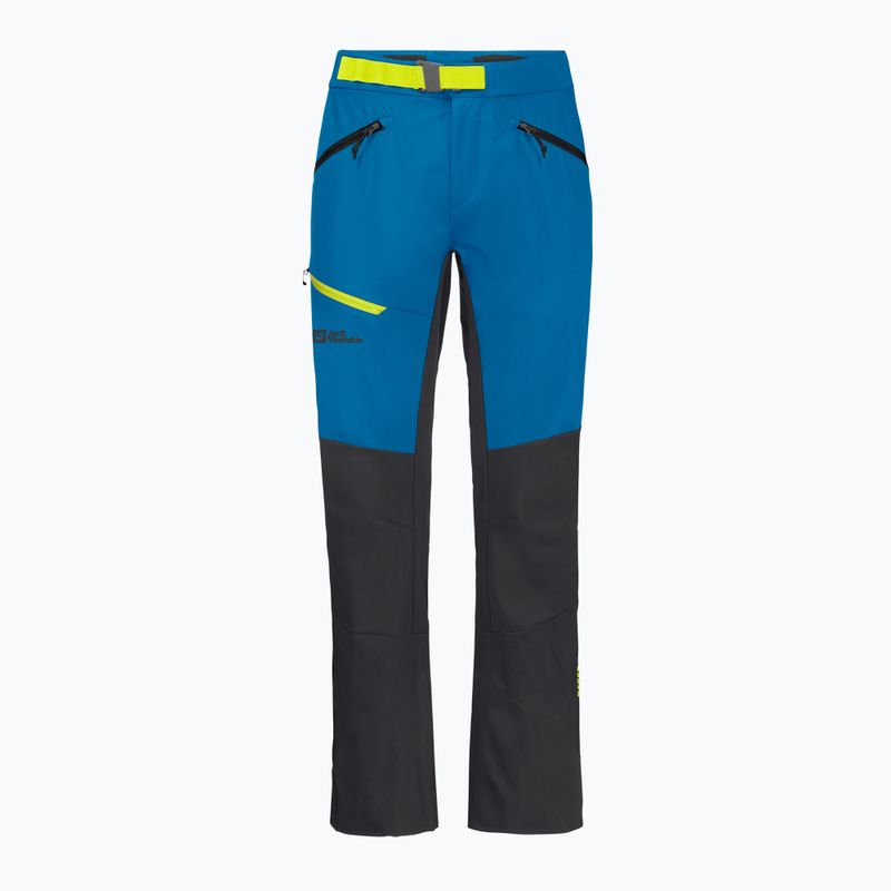 Jack Wolfskin vyriškos slidinėjimo kelnės Alpspitze blue-black 1507511 5