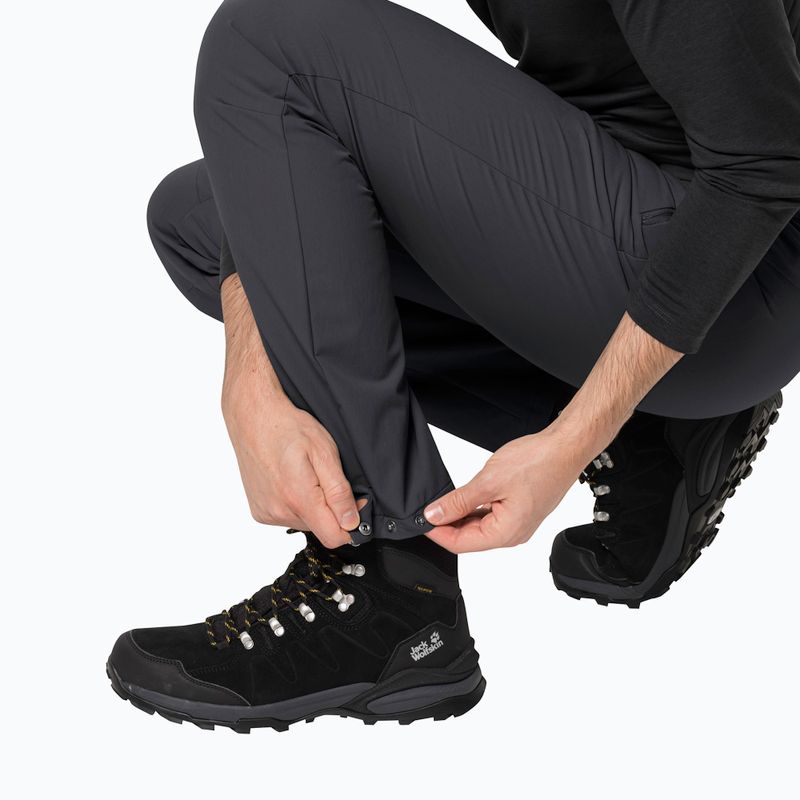 Jack Wolfskin vyriškos softshello kelnės Holdsteig black 1507571 5