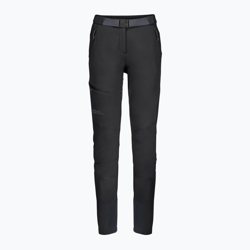 Jack Wolfskin moteriškos softshello kelnės Ziegspitz black 1507691 7