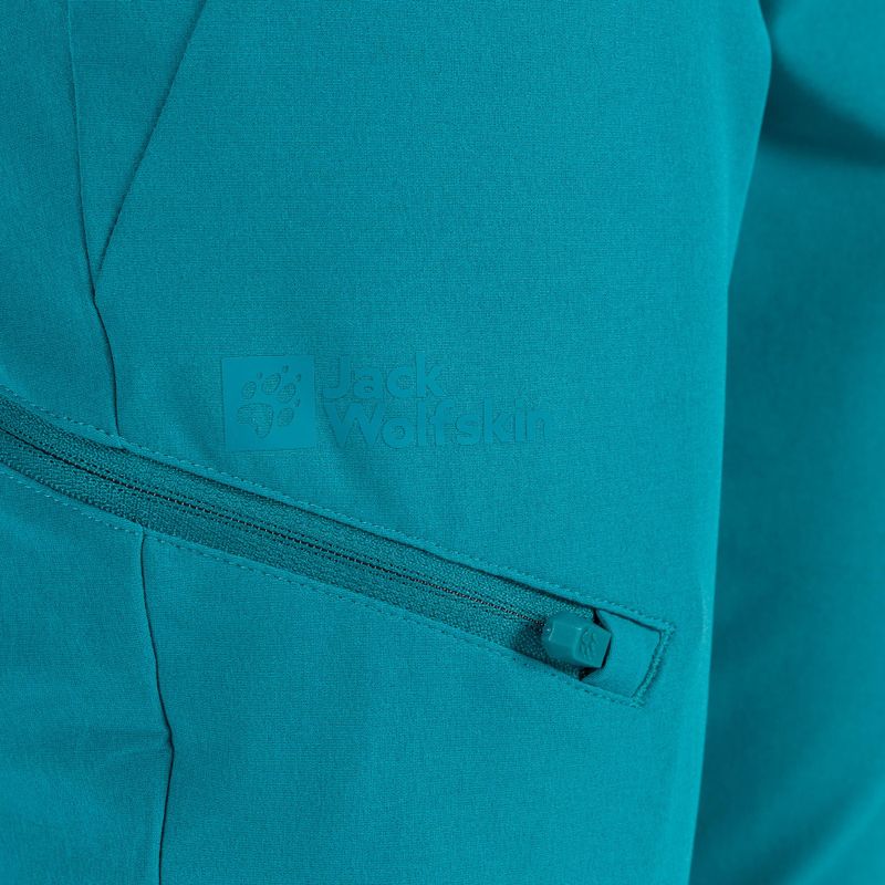 Jack Wolfskin moteriškos softshello kelnės Geigelstein blue 1507731 7