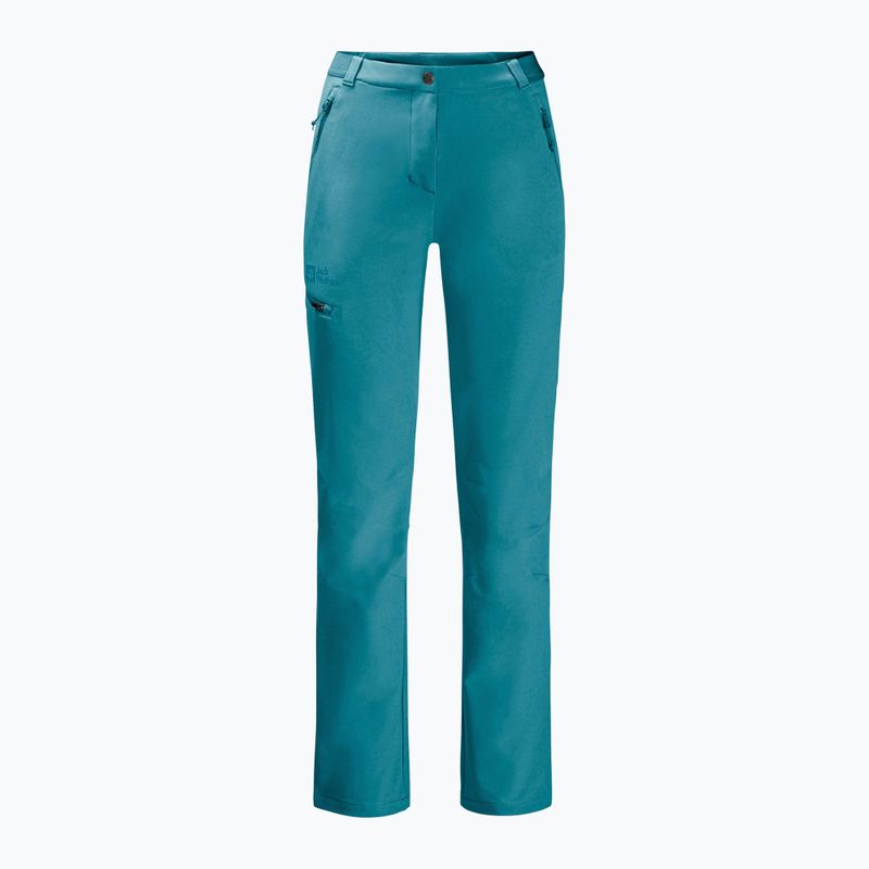 Jack Wolfskin moteriškos softshello kelnės Geigelstein blue 1507731 8