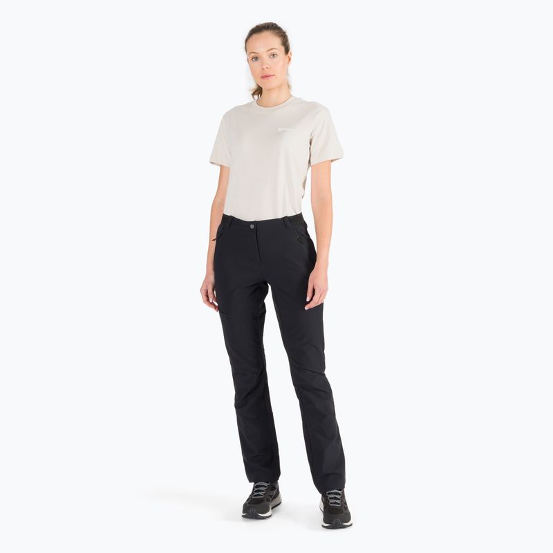 Jack Wolfskin moteriškos softshello kelnės Geigelstein black 1507731 2