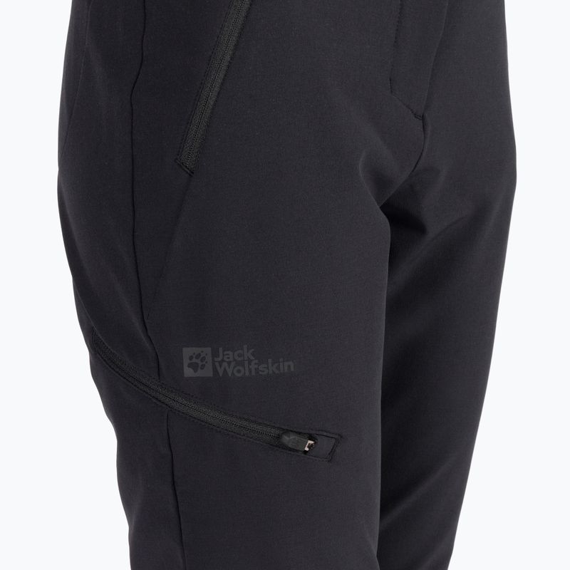 Jack Wolfskin moteriškos softshello kelnės Geigelstein black 1507731 5