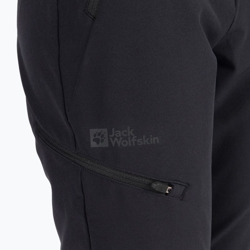 Jack Wolfskin moteriškos softshello kelnės Geigelstein black 1507731 6