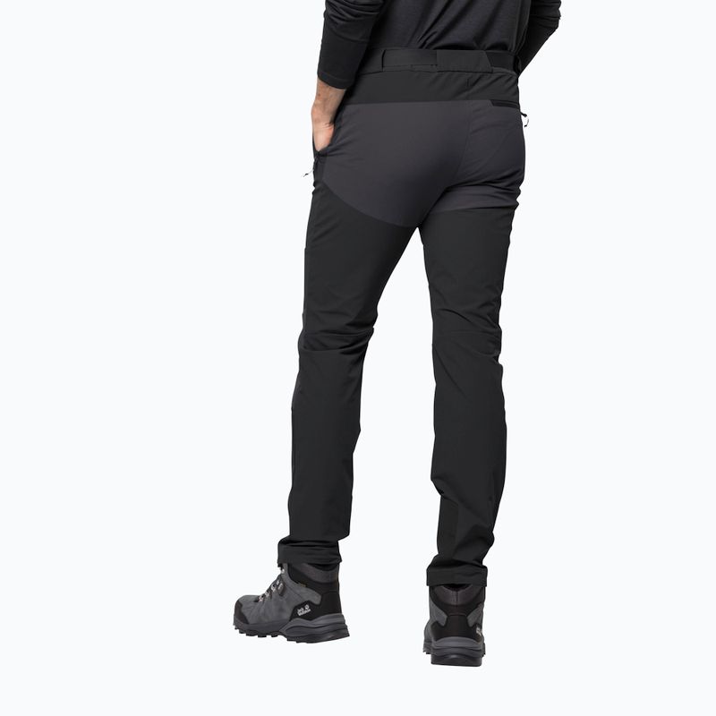 Jack Wolfskin vyriškos softshello kelnės Ziegspitz black 1507841 2