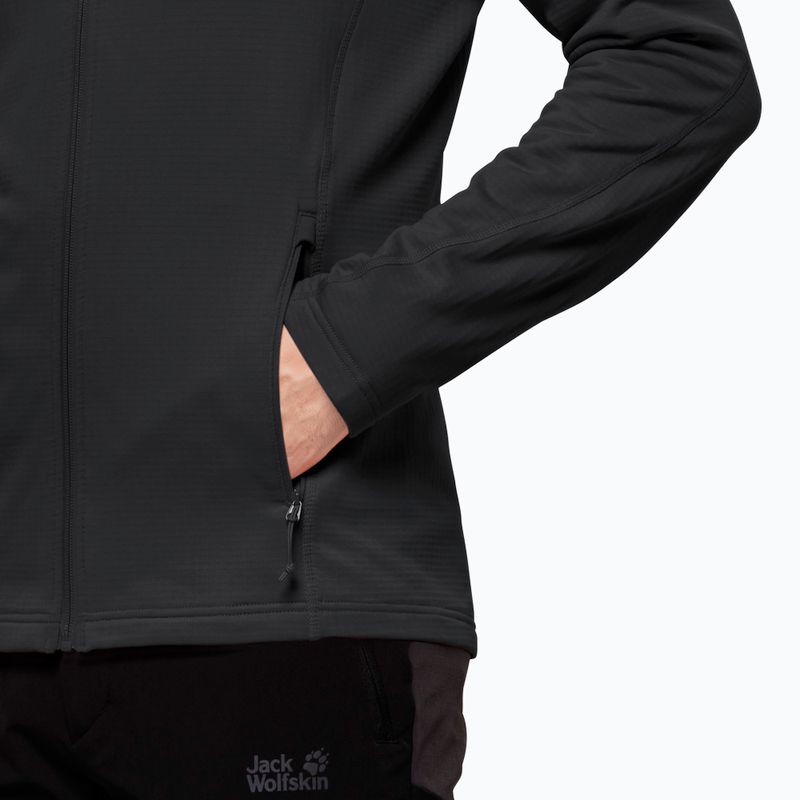 Jack Wolfskin vyriški vilnoniai džemperiai Kolbenberg juodi 1710521 3