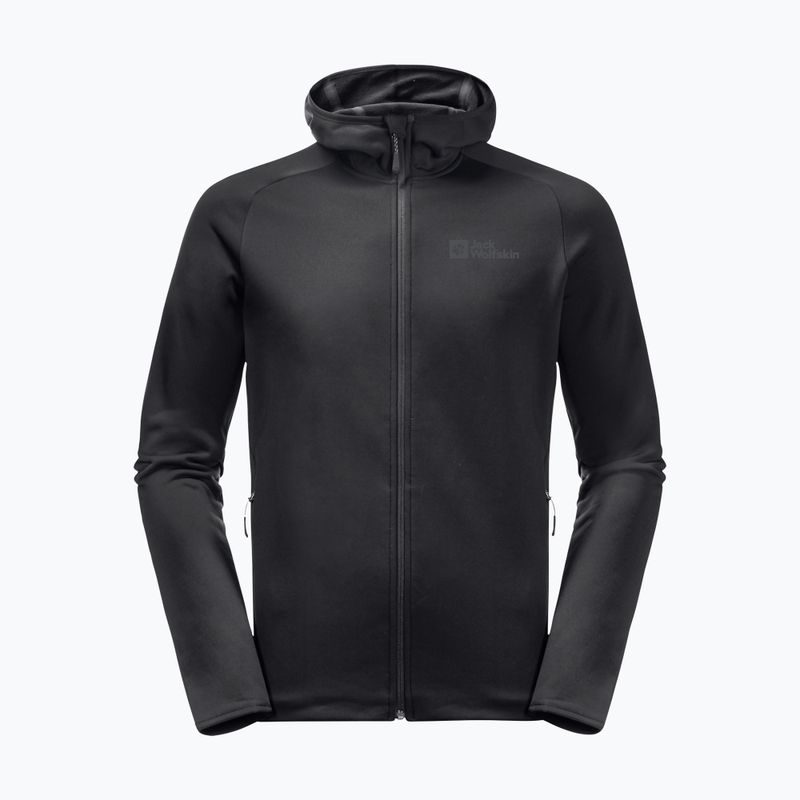 Jack Wolfskin vyriški vilnoniai džemperiai Baiselberg black 1710541 5