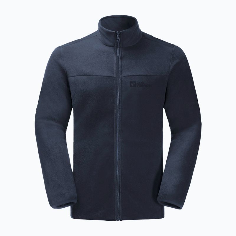 Jack Wolfskin vyriški vilnoniai marškinėliai Beilstein, tamsiai mėlyni 1710551 5