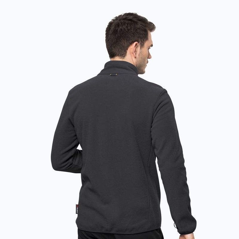 Jack Wolfskin vyriškas vilnonis megztinis Beilstein juodas 1710551 2