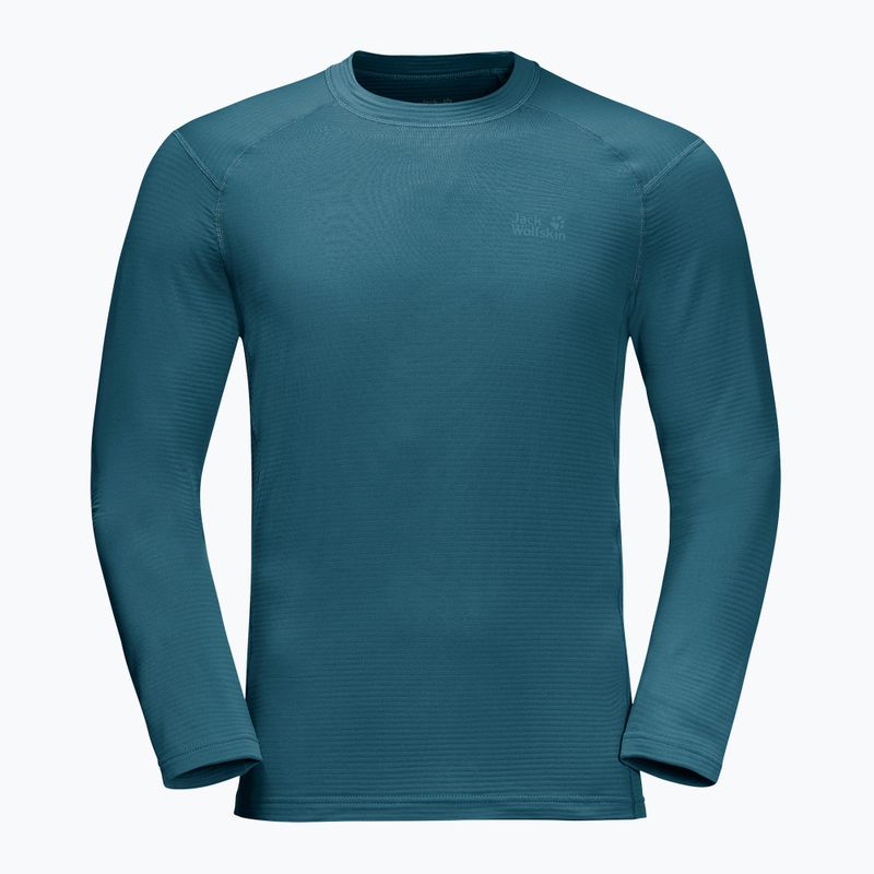 Jack Wolfskin vyriški trekingo marškinėliai ilgomis rankovėmis Infinite LS blue 1808311 6