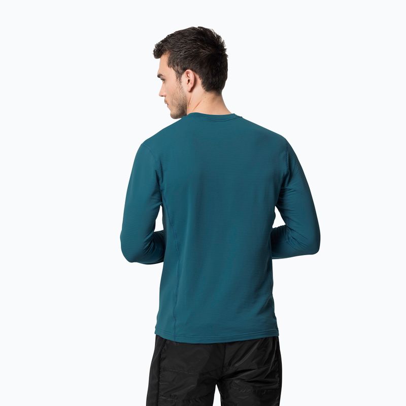 Jack Wolfskin vyriški trekingo marškinėliai ilgomis rankovėmis Infinite LS blue 1808311 4