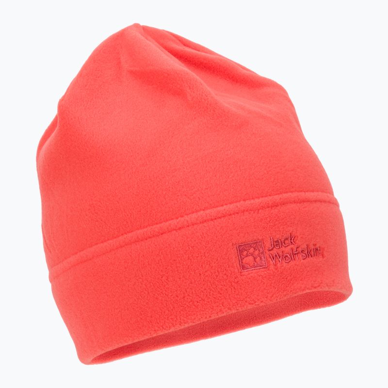 Jack Wolfskin Real Stuff oranžinė vilnonė žieminė kepurė 1909852