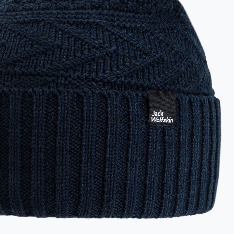 Moteriška žieminė kepurė Jack Wolfskin Lorelei Beanie navy blue 1910901 3
