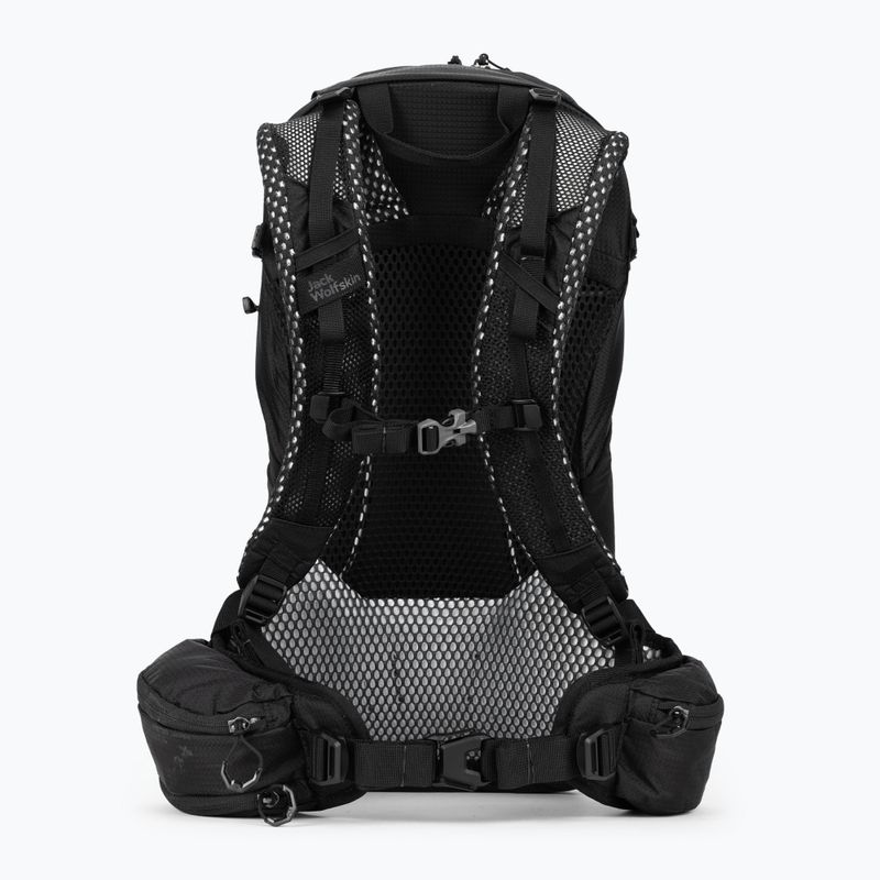 "Jack Wolfskin Crosstrail 22 ST" trekingo kuprinė juoda 3