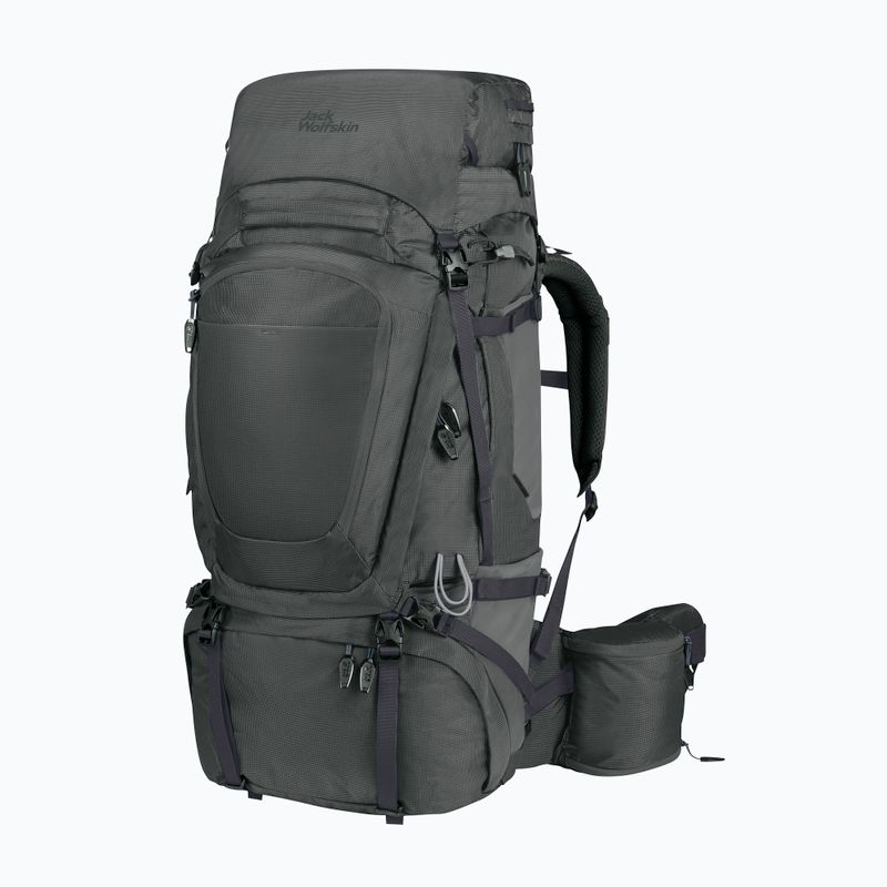 Plecak trekkingowy męski Jack Wolfskin Denali 65+10 l slate green